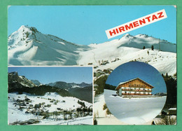 74 Haute Savoie Bellevaux Hirmentaz Carte Postale Multivues - Bellevaux