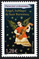 French Andorra - 2021 - Christmas - Mint Stamp - Ungebraucht