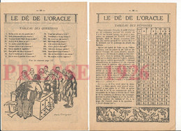 Presse 1926 Le Dé De L'oracle Divination Voyance + Père-Noel Jouets Hotte Cheminée 252/13 - Non Classés
