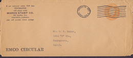 Canada Postal Stationery Ganzsache Entier Private Print EMCO Circular MARK STAMP Co., TORONTO Terminal Station A Cover - 1903-1954 Kings