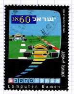 IL+ Israel 1990 Mi 1179 Computerspiel - Usados (sin Tab)