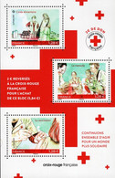 France - 2021 - Red Cross And Medicine - Mint Stamp Sheetlet - Ongebruikt