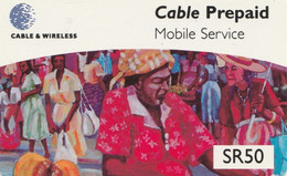 Seychelles, SC-C&W-REF-0006C, SR50,  Paintings, Courtesy Of Charles Dodo, 2 Scans   CN :  CWS0136 + 7 Digits. - Seychelles