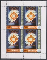 Olympics 2006 - History - DOMINICA - Sheet MNH - Invierno 2006: Turín