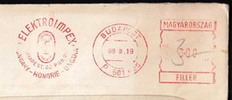 Hungary  Budapest 1969 / ELEKTROIMPEX / Machine Stamp - Postmark Collection