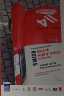 Petit Calendrier De Poche 2010 Ville De Reims Rallye  Monte Carlo - Small : 2001-...