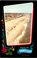 Delaware Rehoboth Beach Greetings Showing Beach - Other & Unclassified
