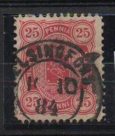 P562.-. FINLAND / FINLANDIA. 1881-1883. SC # : 29. USED - ARMS COAT .  CV: US$ 10.00 - Used Stamps