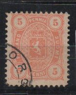 P561.-. FINLAND / FINLANDIA. 1881-1883. SC # : 26. USED - ARMS COAT .  CV: US$ 7.00 - Used Stamps