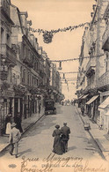 TROUVILLE - Rue De Paris - Correspondance D'aout 1919 - Rue Animée Et Fleurie - - Trouville
