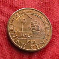 Liberia 1 Cent 1960 - Liberia