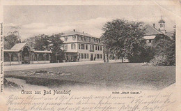 AK Bad Nenndorf - Hotel "Stadt Cassel" - Nenndorf Nach Salder - 1902 (58576) - Bad Nenndorf