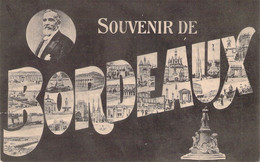 BORDEAUX - Souvenir De Bordeaux - Oblitéré En Avril 1905 à Bordeaux La Bastide Arrivé à Hautmont BAISSE DE PRIX - Greetings From...