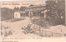 Gruss Aus Elsenborn Belgique Offiziers Kasino 2.10.1911 Gelaufen Eupen Malmedy - Eupen Und Malmedy