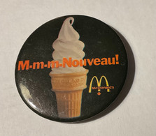 PIN’S, BADGE, ÉPINGLETTE, MACARON - McDONALD’S - M-m-m NOUVEAU  - CRÈME GLACÉE - - McDonald's