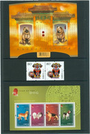 Année Lunaire Du Chien / Dog Lunar Year; Timbres Scott # 2140 Stamps; Série De / St Of 3; Chine + Hong Kong (7051) - Covers & Documents