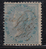 British East India Used 1856, Half Anna, No Watermark - 1854 Compagnia Inglese Delle Indie