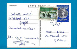 Zaïre Carte Postale Vanuit Ndfili Naar Molewa 1996 UNG - Used Stamps