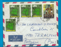Zaïre Omslag Vanuit Isangi Naar Teralfene (België) 1977 UNG - Used Stamps