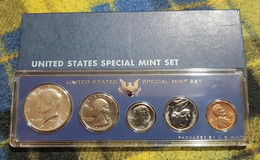 USA : Spéciale Coffret De 5 Pièces De Monnaie 1966 - 24 € Au Lieu De 28 € - Collections