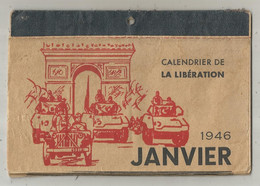 Militaria , CALENDRIER DE LA LIBERATION ,12 Pages, 12 Illustrations , 5 Scans,  Frais Fr 2.75 E - Non Classificati