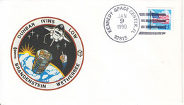 1990 USA Space Shuttle Columbia STS-32 Columbia Commemorative Cover - America Del Nord