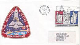 1989 USA Space Shuttle  Atlantis STS-34 Commemorative Cover - América Del Norte