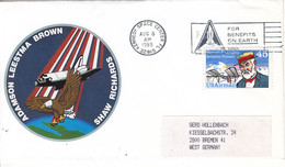 1989 USA Space Shuttle Columbia STS-28 Commemorative Cover - America Del Nord