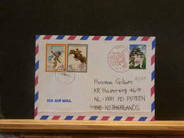 96/807   LETTRE JAPON POUR LA HOLLANDE - Storia Postale