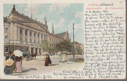 LEIPZIG - AUGUSTUSPLATZ MIT INIVERSITAT - Leipzig