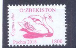 2018. Uzbekistan, Definitive, Bird, Issue VI, 1v, Mint/** - Oezbekistan