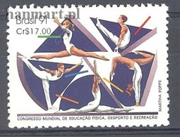 Brazil 1991 Mi 2395 MNH  (ZS3 BRZ2395) - Gymnastics