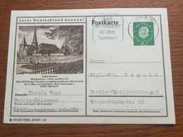 SCH3613 BRD Ganzsache Stationery Entier Postal P 53 DV 93/582 Fulda - Illustrated Postcards - Used