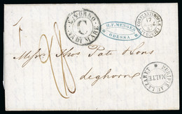 Cachet Rond LIVORNO C VIA DI MARE - 1801-1848: Precursores XIX