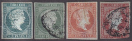 1855-270 CUBA ANTILLAS PUERTO RICO SPAIN 1855 ISABEL II COMPLETE SET. - Prephilately