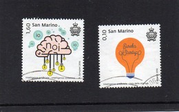 2016 San Marino - Intelligenza Artificiale - Used Stamps