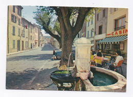 CP2066 - LA GARDE FREINET - FONTAINE DE LA PLACE VIEILLE - La Garde Freinet