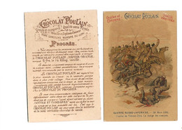 Chromo Chocolat Poulain Guerre Russo Japonaise Mars 1904 - Poulain