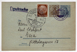 Allemagne : Entiers Postaux : 1939 : Cachet - Berlin  Albert Klickow - Briefe U. Dokumente