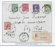 Algérie Tarifs Postaux - Devant De Lettre - Lettres & Documents