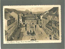 Sachs Schweiz Kneipp Kurort Bad Schandau Markt édit. Kunstverlag A. Et R. Adam N° 8299 Drapeau Allemand - Bastei (sächs. Schweiz)