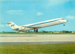 Avion * Aviation * Super DC 9 Jetliner * Compagnie Aérienne SAS , Scandinavian Airlines - 1946-....: Ere Moderne