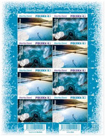 Poland 2021 / Treasures Of The Earth /Solana Ston Salt Mine, Sea,Bochnia Salt Mine,rock Salt Crystals, Full Sheet MNH** - Fogli Completi