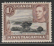 Uganda - Giorgio VI 1s. 13x12½ MNH - Oeganda (...-1962)