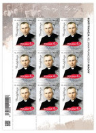 Poland 2021 / Beatification Of Rev. Jan Franciszek Macha Father God Priest, Full Sheet MNH** - Ganze Bögen