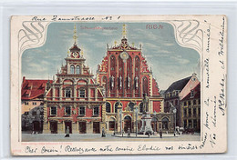 Latvia - RIGA - House Of The Blackheads - Publ. Wezel & Naumann - Latvia