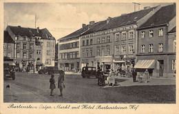 Poland - BARTOSZYCE Bartenstein - Markt Mit Hotel Bartensteiner Hof - Publ. Oskar Stringe 24 - Pologne