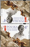 Poland 2021 / Anders Army - The Trail Of Hope, Monte Cassino, Polish Armed Forces In East, WWII / Tete Beche Pair MNH** - Guerre Mondiale (Seconde)