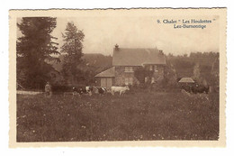 CPSM Lez-Burnontige ( Ferrières ) Chalet " Les Houlottes " - Circulée (timbre 35c) - Edit. Colin-Theisen, Burnontige - Ferrieres