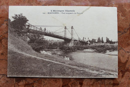 MARINGUES (63) - PONT SUSPENDU DE CREVANT - L'AUVERGNE ILLUSTREE - Maringues